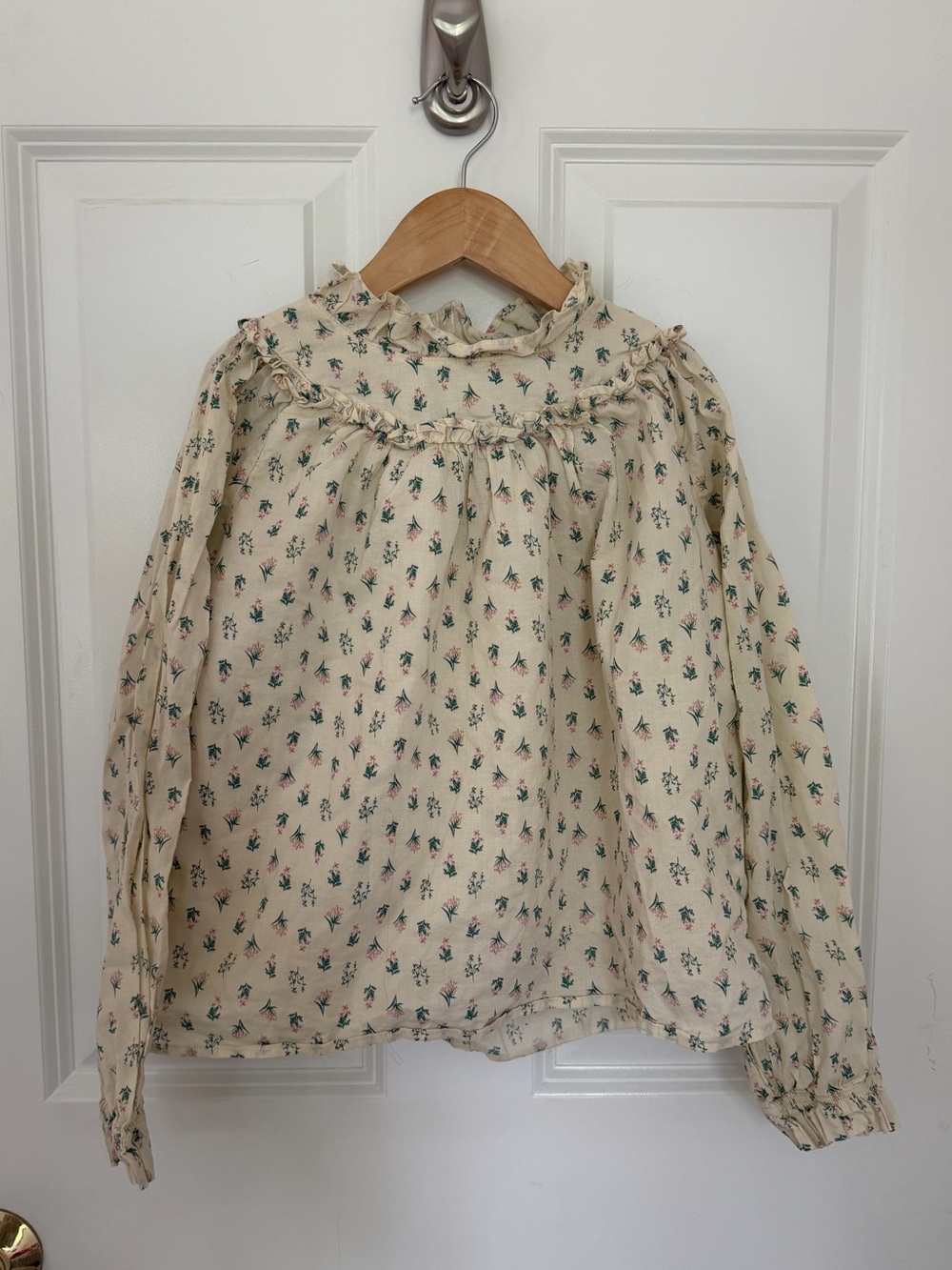 Janie & Jack floral blouse, size 8